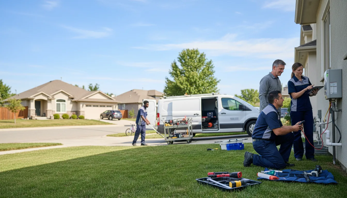 Tankless water heater service in Bandon, OR